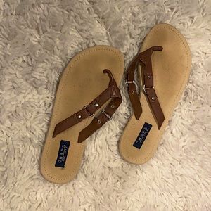 Chaps Women Flip Flop Sandals